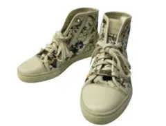 美品 GUCCI グッチ スニーカー フローラ ハイカット