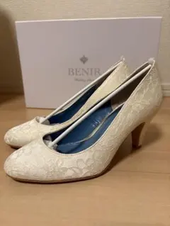 ベニル　BENIR 36　23.5センチ　7ｃｍヒール　 7センチ レース