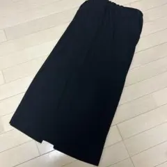 discortブラックスリット入りタイトスカート Fサイズ