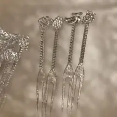 フルーツモチーフ プラスチックフォーク 62本セット