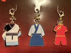 銀魂 吉原大炎上 衣装モチーフチャーム 坂田銀時 志村新八 神楽