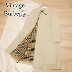 貴重 ヴィンテージ BURBERRY バーバリー ステンカラーコート ライナー付