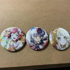 キャラクター缶バッジ 3個セット