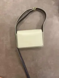 未使用 JIL SANDER ポーチ ミニショルダー 2way 白 - メルカリ