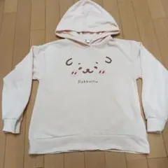 Sirotan フード付きパーカー 100cm~ ピンク