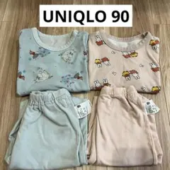 ユニクロ　半袖パジャマ90cm 2セット