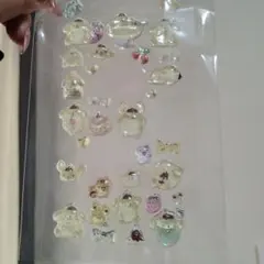 ポムポムプリン　ボンボンドロップシール　おすそ分けシール