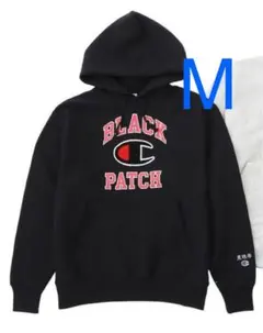 M☆ Black Eye Patch x Champion / Hoodie