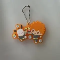 ポチャッコ ハイキュー!! ラバーキーホルダー 日向翔陽