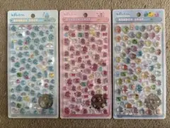 〈正規品〉ボンボンドロップシール しずくちゃん ミニ 3点セット
