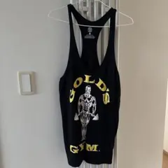 GOLD'S GYM ブラック タンクトップ M