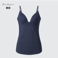 エアリズムプランジブラキャミソール　マメクロゴウチ