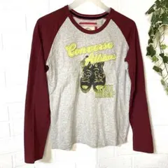 コンバースオールスター　長袖Ｔシャツ　ロンT