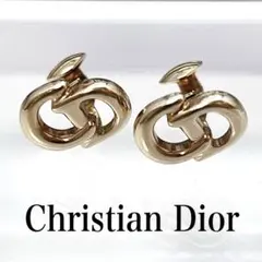 Christian Dior CDロゴ イヤリング ゴールドのサムネイル