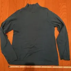 美品】✨45rpm ニットタートルネック 紺×黄緑 サイズ3 日本製 - メルカリ