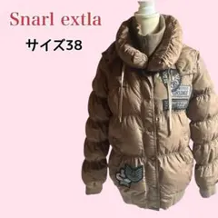 Snarl extra ダウンジャケット ビジュー y2k ギャル フード着脱のサムネイル