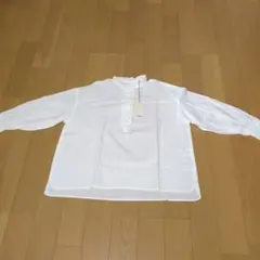 かぐれ【新品未使用】コットンオーガンジーシャツカーディガン シャツ