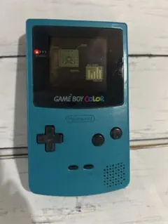 プレイ問題なし　ゲームボーイカラー ターコイズ ブルー 本体 ジャンク