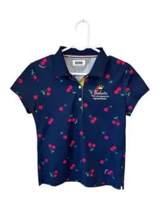 kolwin コルウィン　ゴルフウェア 半袖　チェリー柄　さくらんぼ柄　M