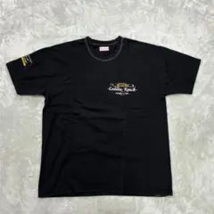 THE FLAT HEAD 両面 タイポグラフィデザインプリント Tシャツ Lのサムネイル