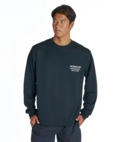 QUIKSILVER メンズ RED SHOOTING LS 長袖Tシャツ 速乾 - メルカリ