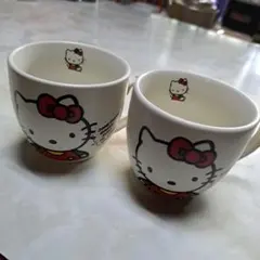 ハローキティ セラミックマグカップ 2個セット