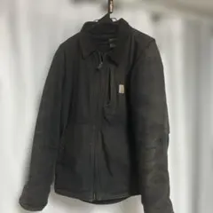 s*O様 Carhartt ダック地 ジャケット ブラック - メルカリ