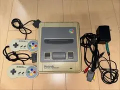 【動作確認済み】任天堂 スーパーファミコン 本体 コントローラー2個付き