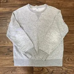 UNIQLO KIDS クルーネックトレーナー グレー 150cm