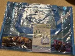 プロセカ　あんスタ　セガラッキーくじ　A賞　クリアバッグ　ブルー 青