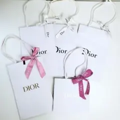Dior ショップ袋 5枚セット　美品✨️
