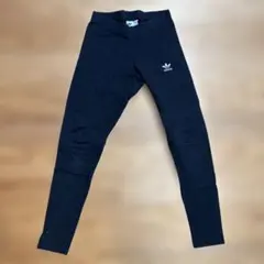 adidas ブラック タイツ　トレーニングウェア