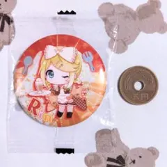 ボーカロイド ボカロ 雪ミク2024あそーと 鏡音リン 缶バッジ