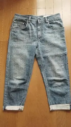 BRUNELLO CUCINELLI クロップド丈ストレートデニム