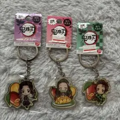 鬼滅の刃 アクリルキーホルダー 3個セット