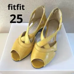 fitfit フィットフィット　25 サンダル　オープントゥサンダル　外反母趾
