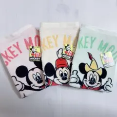 Disney ミッキーマウス 90周年記念 タオルハンカチ 3枚セット