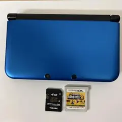 ニンテンドー3DS LL」のブルー×ブラックモデル