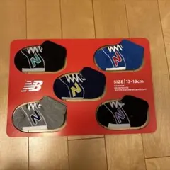 New Balance ニューバランス キッズ靴下 5足セット 13-19cm