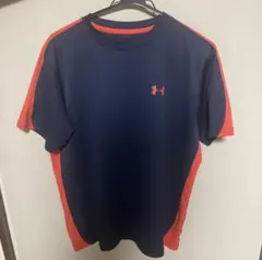 UNDER ARMOUR M ネイビー/オレンジ　野球　サッカー　ジム