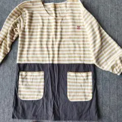 エプロン　保育士　割烹着