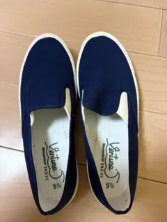 未使用　moon star スリッポン　ネイビー　24.0cm