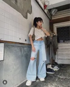 c*a様 JUEMI【SOPHIA TROUSER WIDE】のサムネイル