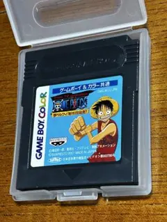 ゲームボーイカラー ソフト ONE PIECE 夢のルフィ海賊団誕生！ケース付き