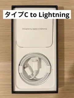 iPhone 純正 タイプC ライトニングケーブル Apple正規品