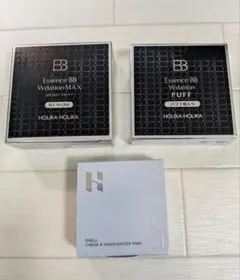 新品　ホリカホリカBBWデーション、専用パフ2個、チーク＆ハイライターのサムネイル