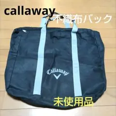 【未使用品】Callaway トートバッグ ブラック　不織布