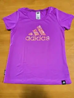 adidas アディダス 半袖 Tシャツ パープル L スポーツウェアのサムネイル