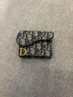 Dior SADDLE コンパクトウォレット　三つ折り