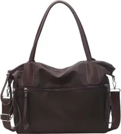 ［MR&KB] トートバッグ 撥水 ナイロン ショルダーバッグA4対応 3way